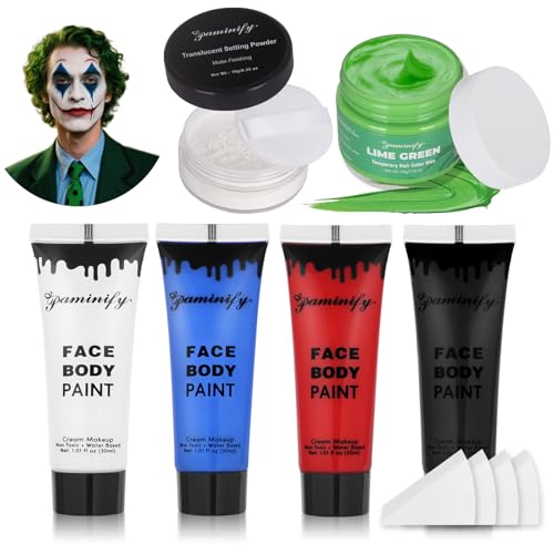 paminify Joker Makeup Kit