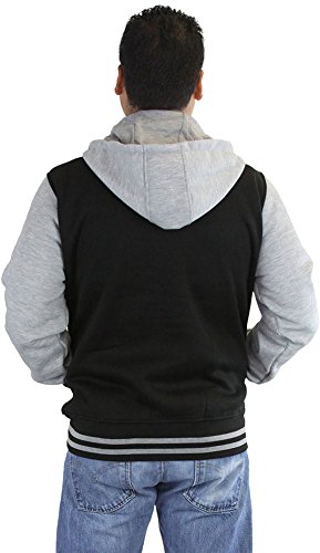 Image of ToBeInStyle Men's Polar Fleece Long Sleeve Zip Up Kangaroo Pocket Cold Weather Hoodie Jacket