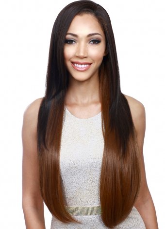 BobbiBoss Synthetic Hair Weave-A-Wig - HILA (2 - Drk Brn) by BOBBI BOSS