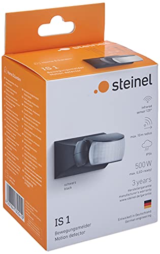 STEINEL Sensorschakelaar IS 1 voor binnen en buiten, bewegingsmelder, PIR-sensor, registratiehoek van 120°, reikwijdte… - Image 8