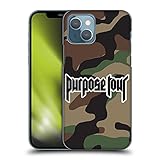 Ya en manzanajugosa.com: Head Case Designs Licenciado Oficialmente Justin Bieber Camuflaje Tour Merchandising Carcasa rígida Compatible con Apple iPhone 13