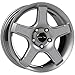 Vision 14 15x6.5 5x108 +38mm Silver Wheel Rim 15