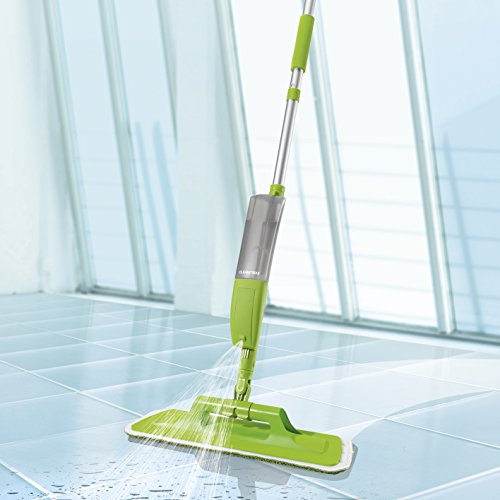 Preisvergleich Produktbild Spray-Mopp Multifunktional 5-tlg. ( integrierte Sprühfunktion, Spraymopp, Teppichreiniger, Fensterreiniger & Gummibesen in einem Set ) (Wischmop)