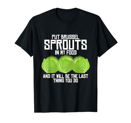 Food Hater Brussel Sprout Hater Club Camiseta