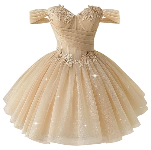 XYAYE Plus Size Short Homecoming Dresses Tulle Pleated Mini Dress