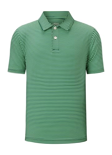 Willit Boys' Polo Shirt Striped Youth Kids Golf Shirts Quick Dry Athletic School Golf Polos Short Sleeve2