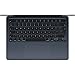 Apple 13" MacBook Air Laptop, M5 Chip mit 10‑Core CPU und 8‑Core GPU: Entwickelt für KI, 13,6" Liquid Retina Display, 16 GB, 512 GB SSD, Touch ID, WLAN 7; Mitternacht, QWERTY Tastatur