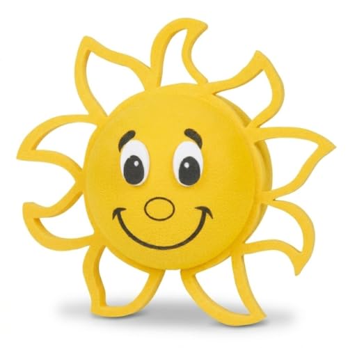 Tenna Tops Happy Florida Sun Sunshine Car Antenna Topper Accessory - Fits Thin Style Antenna