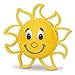 Tenna Tops Happy Sun Sunshine Car Antenna Topper / Mirror Dangler