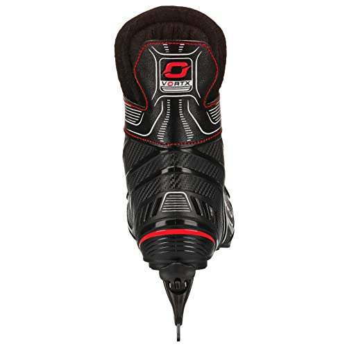 Lake Placid Vortex Adjustable Ice Hockey Skates Black Medium (3-6) #TOP3