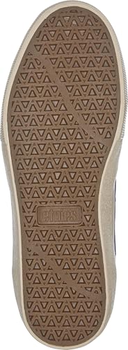 Image of Etnies Barge LS - Classic Skate Look, Slim Vulcanized Silhoutte, Hefty Armored Collar, Reinforced Vulc - Blue /Navy - 9