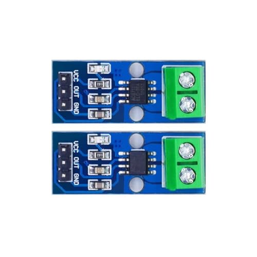 Precise Current Sensors Module 5A/20A/30 a Ranges NonContact Hall Effect Design for Projects Industrial Applications Noncontact Current Detectors Module