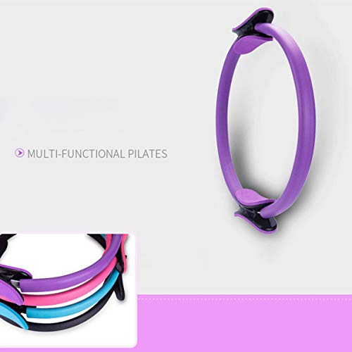 Kaczmarek Círculo de ioga Fibra de vidro Crescent Handle Pilates Ring Anel portátil de resistência d