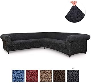 Sectional Sofa Cover - Corner Couch Cover - Corner Slipcover - Cotton Fabric