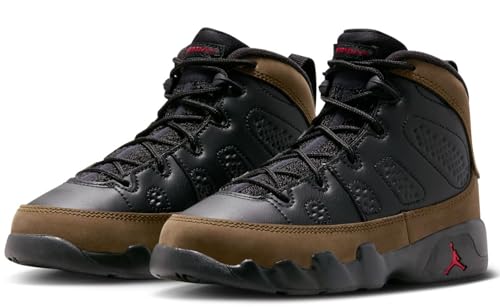 Retro Jordan 9 Preschool Olive3