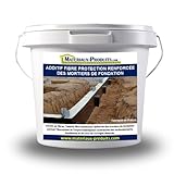Additif fibre protection renforcée des mortiers de fondations