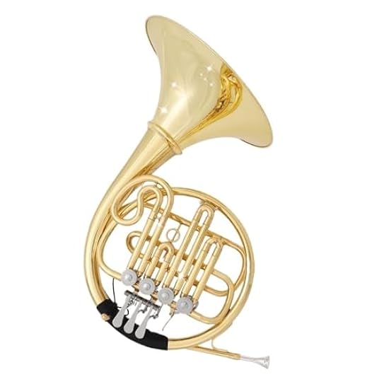 フレンチホルン楽器 フレンチホルン楽器 真鍮素材 単列 フレンチホルン楽器 フレンチホルン楽器 真鍮素材 単列