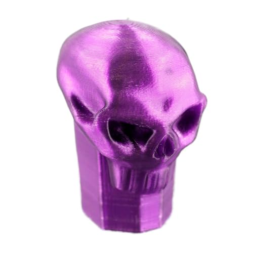 Lax Zombie Dyes Lacrosse Butt End/End Cap Men's from (Skull, Neon Purple), Standard shaft size