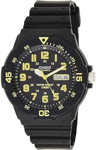 Casio Model Mod. MRW-200H-9 Date & Day, Dual Time, WR 100 ** Original Box **. Casio Brand