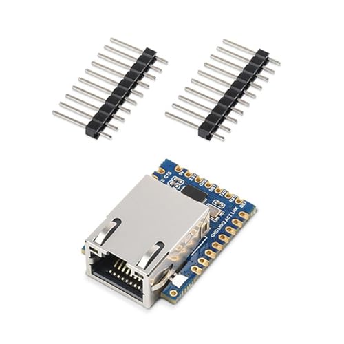 XINYIN Puerto Serie Módulo Convertidores Ethernet UART Módulo Transmisión Datos Ethernet para Automatización Industrial