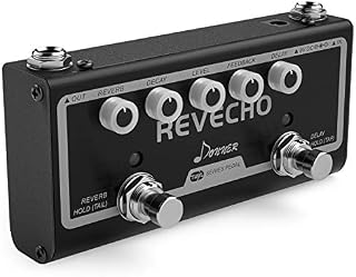 Donner Revecho Guitar Effect Pedal 2 Mode Delay and Reverb Effects Pedal