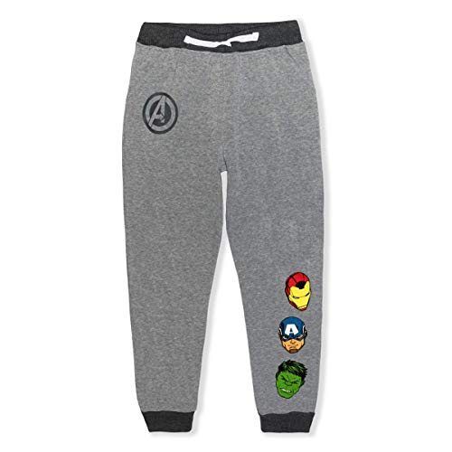 Marvel Avengers Hulk, Captain America And Iron Man Boys’ Joggers 2 Pack For Toddler And Little Kids – Black/Grey #TOP2