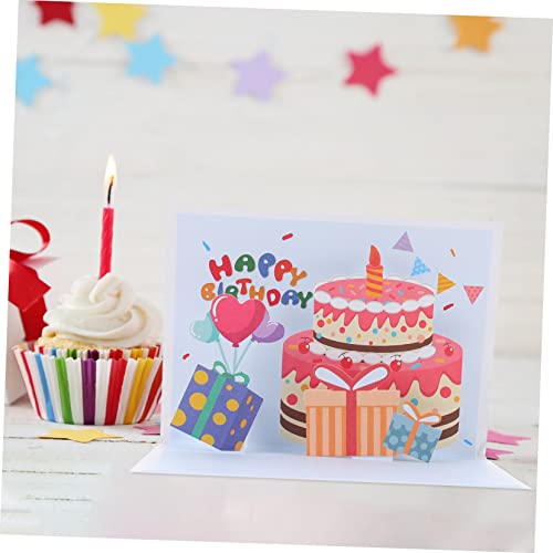 EXCEART 6 Peças cartão de aniversário previsão de chá de bebê cartões de aniversário para mulheres o