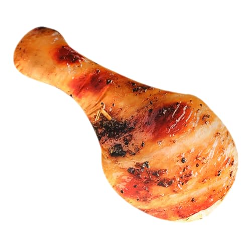 Coussin peluche cuisse de poulet oreiller de lecture salon et chambre enfant