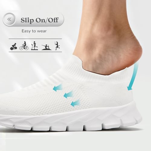 Image of Running Shoes for Men Womens Walking Tennis Gym Sneakers Slip On Comfortable Lightweight Athletic Workout Fashion Sports Shoes