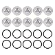 10pcs Bremshause -Zylinder -Sichtglas mit o Ring Motorradbremsbrems -Hauptfenster für Motorrad -ATV -Durchmesser: 18 Mm / 0,7 Zoll Funktion: Ein Bremsbeherrschung Zylinder Anblick G