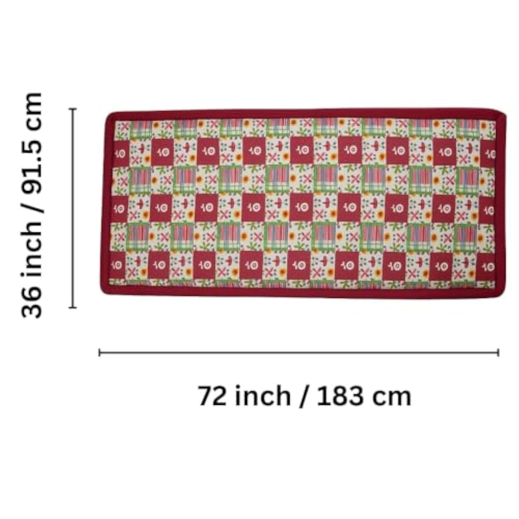 Cushion Sleeping Foldable Single Bed, Eco-Friendly Handwoven Mat