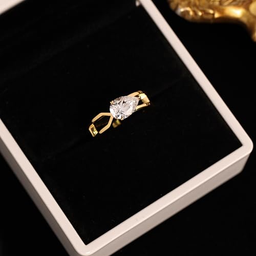 1.5ct Moissanite Ring – Dew of Dawn, D Color VVS1 Clarity, Certified Moissanite, 18K Gold-Plated Sterling Silver, Ideal Gift for Engagement & Anniversary2