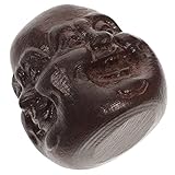 Buddha-kopf-handwerk – die tischdekoration besteht aus gutem material, das lange verwendet werden kann.