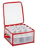  MC Trend Aufbewahrungsbox faltbar für 32 Weihnachtskugeln Christbaumschmuck Aufbewahrung Kugeln (1er)