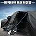 X AUTOHAUX Car Cover for Mini Cooper 2DR 2002-2021 210D-PU Outdoor Full Car Cover All Weather with Door Zipper