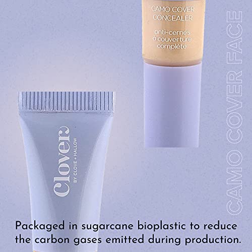 Clover Camo Cover Face & Under Eye Concealer Cruelty-Free & Vegan Natural Makeup #TOP1