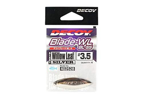 カツイチ(Katsuichi) デコイ BL-5S ブレード ウィローリーフ シルバー #3.5