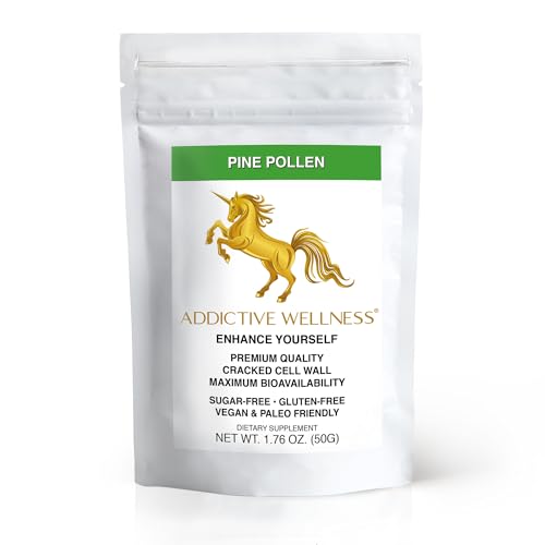 Cracked Cell Wall Pine Pollen Powder