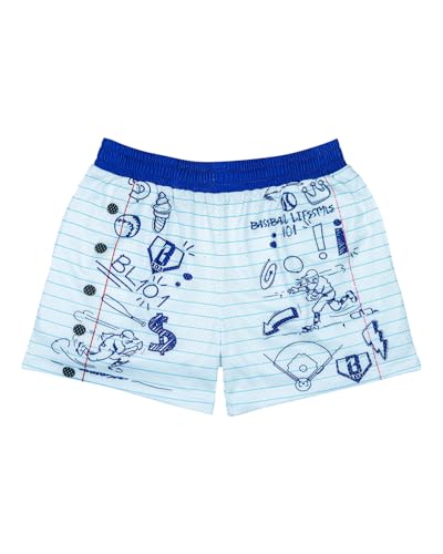 Baseball Lifestyle 101 Doodle Youth Shorts - YS