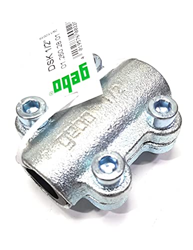 Gebo dc - Abrazadera corta - 1/2" acero Cover