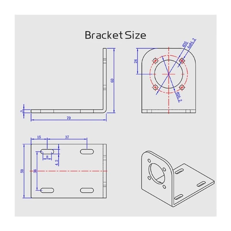 LLBOGRGGN 24Vブラケット 1600RPM 遊星ギア DC 低速電子スターター DC 775 長寿命 超高トルク 前進 4