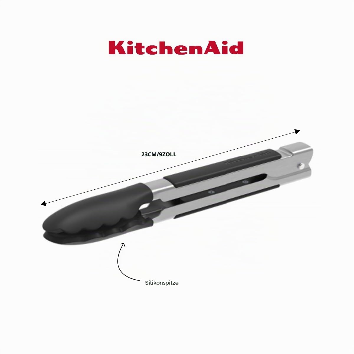 KitchenAid-Silikonzange, 23 cm – Ansicht 3