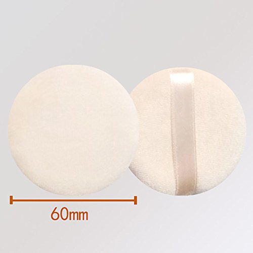 10 Pcs Dry Powder Puff Small Round Facial Makeup Comestic Loose Powder Puff #TOP1