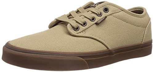 Image of Vans Men's Low-Top Sneakers, Beige 12oz Canvas K Eoa, Women 2