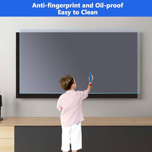 Filtre TV anti-reflet mat haute performance pour écran 65 pouces