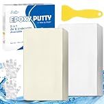 Epoxy Putty, 10oz / 280g Fast Repair Pool Putty, Underwater or Above Epoxy Repair Putty for Fixing Leaks, Cracks, Filling - 2 Part Sculpt Clay for Bonding Metal, Tile, Ceramics, Plastic (White)