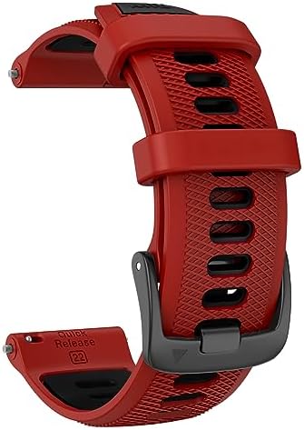 ISABAKE 22mm Watch Strap for Forerunner 255 Music/Forerunner 265, Silicone Quick Release Replacement Band for Garmin Venu 2/Vivoactive 4/Samsung Galaxy Watch 3 45mm