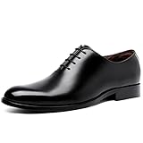  DESAI Chaussures de Ville à Lacets Homme Oxford, Noir, 44 EU