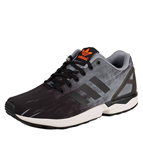 adidas [ZX FLUX-Q16515] Originals ZX Flux Mens Sneakers ADIDASGREY Black WHITEM