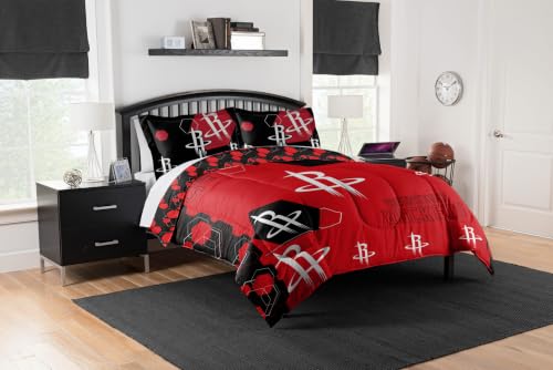 Northwest NBA Houston Rockets Reverse Slam Full/Queen Comforter Set